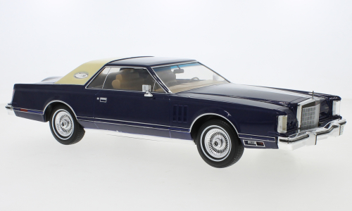 Lincoln Continental Mark V, dark blue, 1978